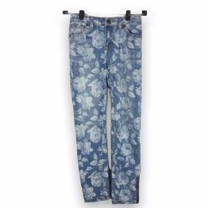 Girls Cherokee Floral Rose‎ Skinny Jeans Size 10